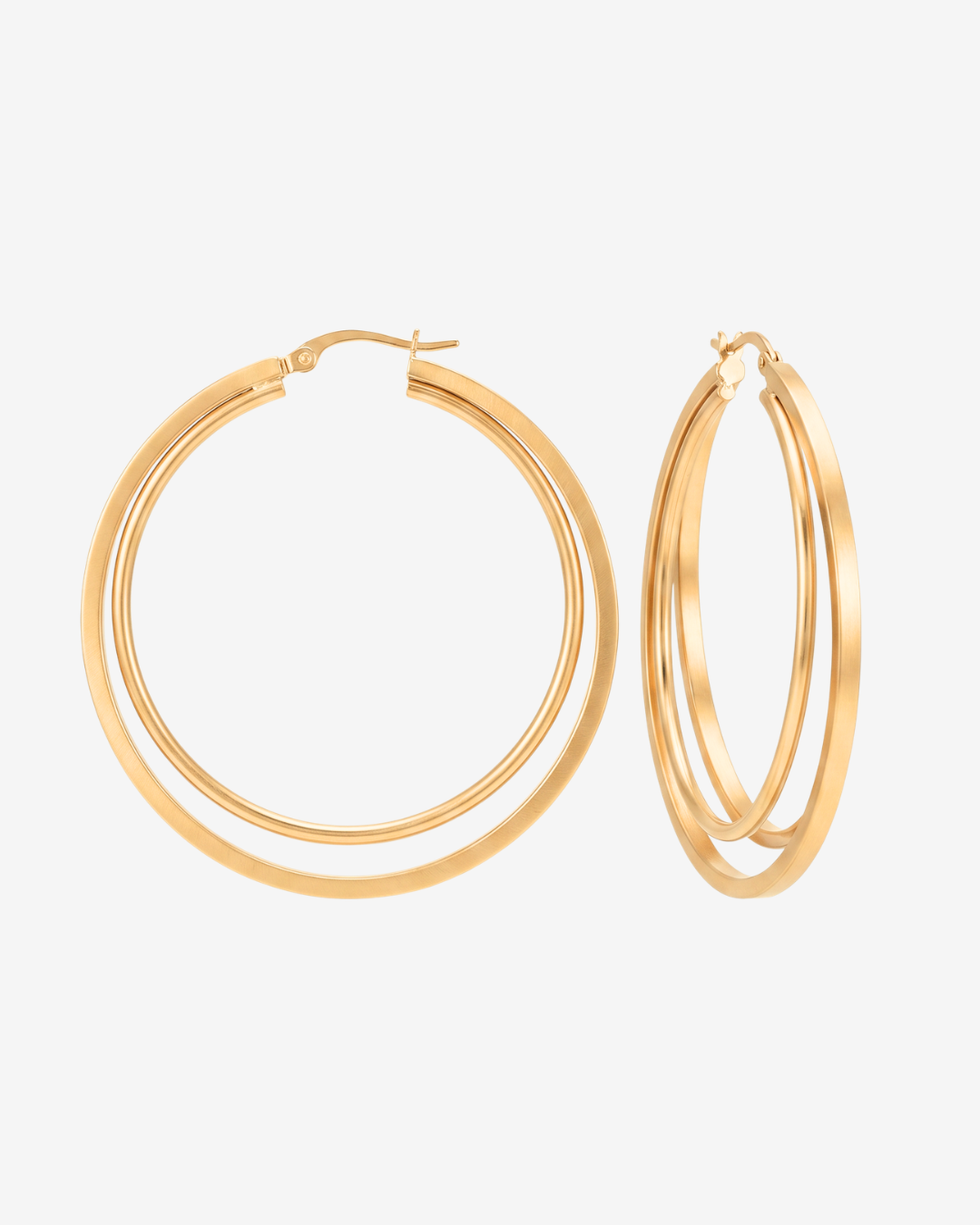 Double hoop BOUCLES D'OREILLES