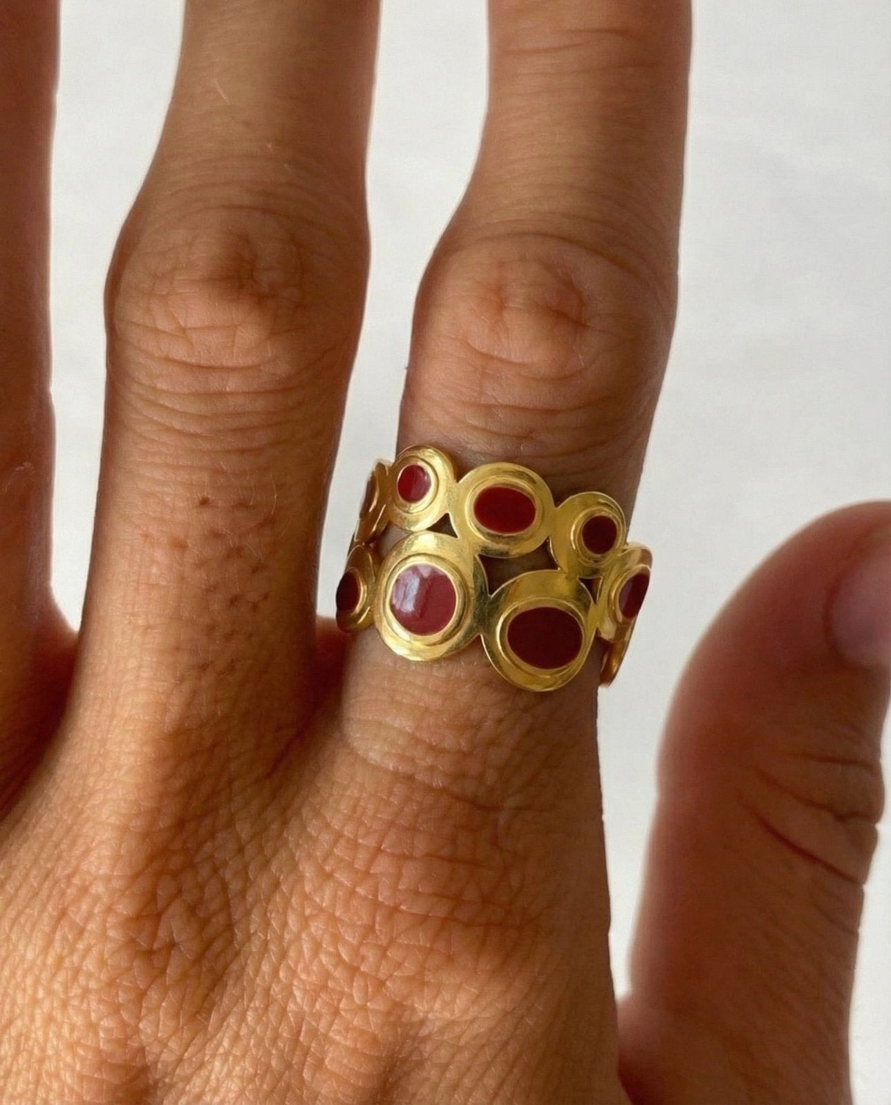 Alara ring - Opulaire - WATERPROOF jewelry - Adjustable -
