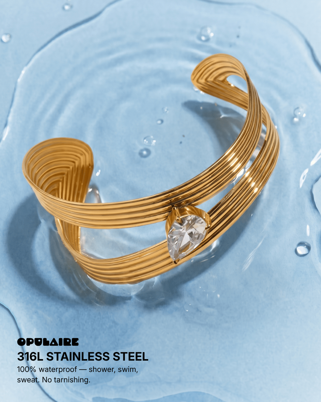 Alia bracelet - Opulaire - WATERPROOF jewelry - 