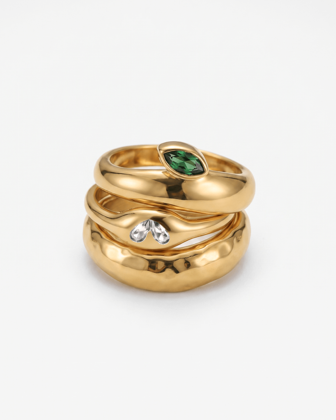 Apple ring - Opulaire - WATERPROOF jewelry - EU 54 -