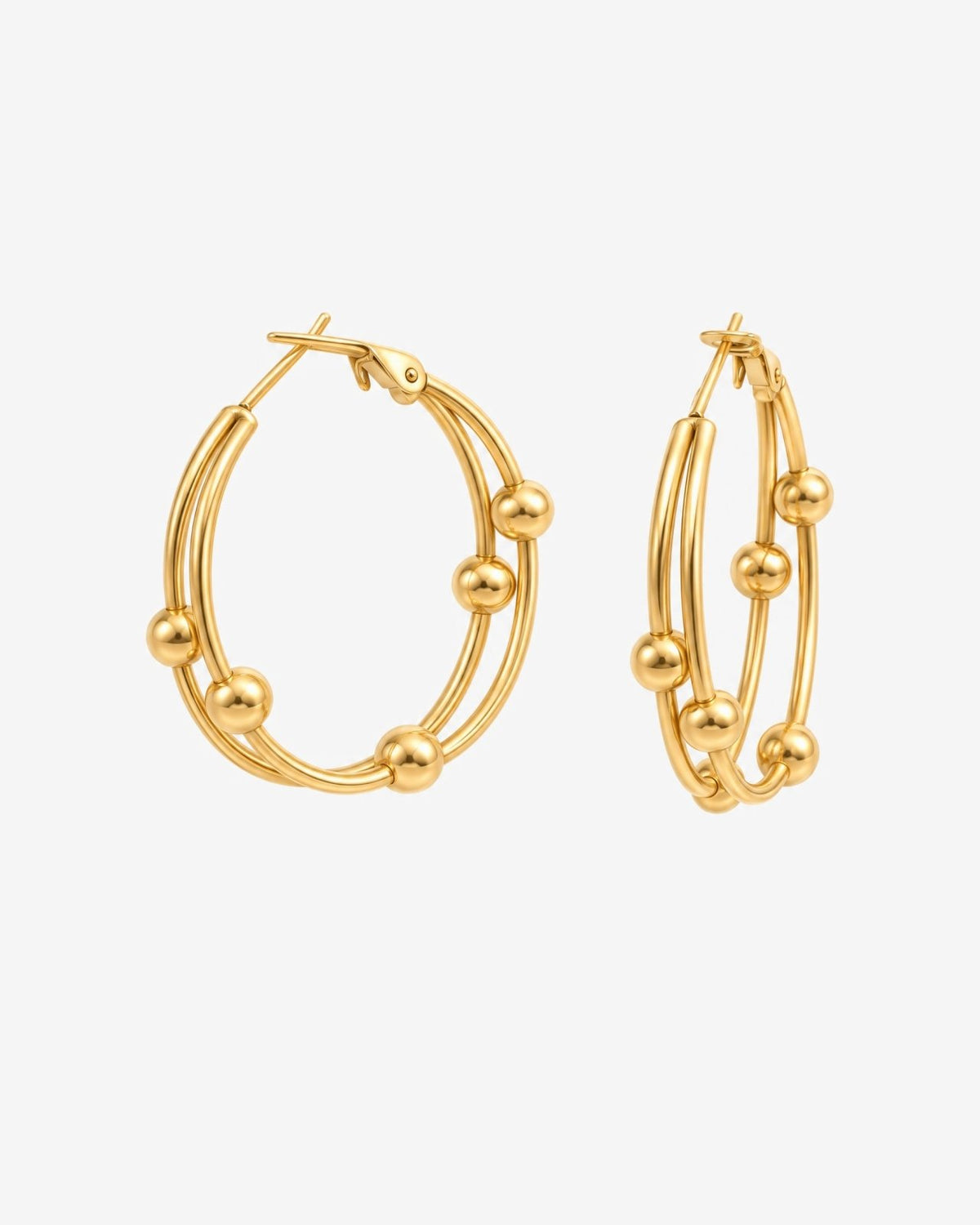 Bree hoop earrings - Opulaire - WATERPROOF jewelry - 