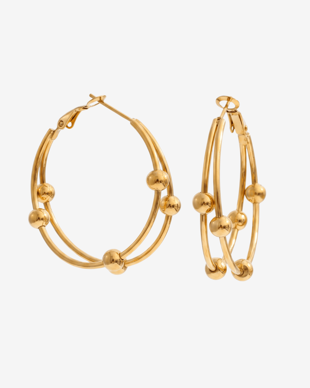 Bree hoop earrings - Opulaire - WATERPROOF jewelry - 