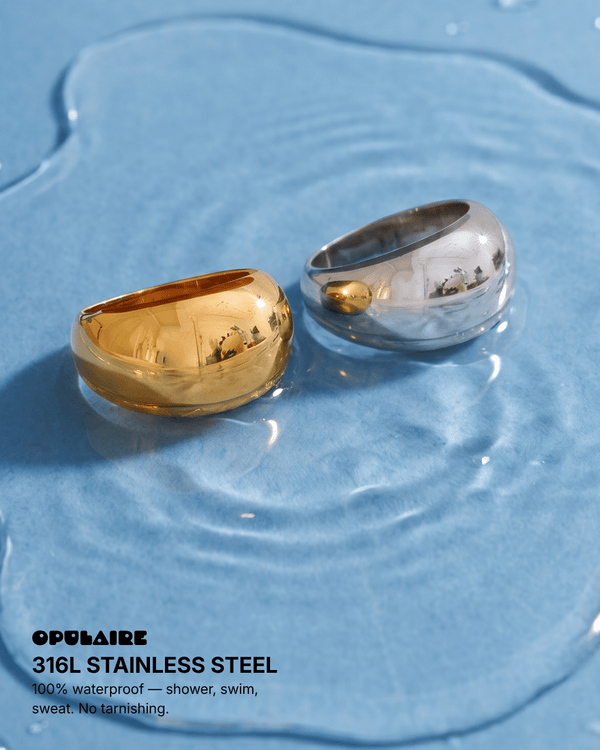 Celeste ring - Opulaire - WATERPROOF jewelry - EU 52 -