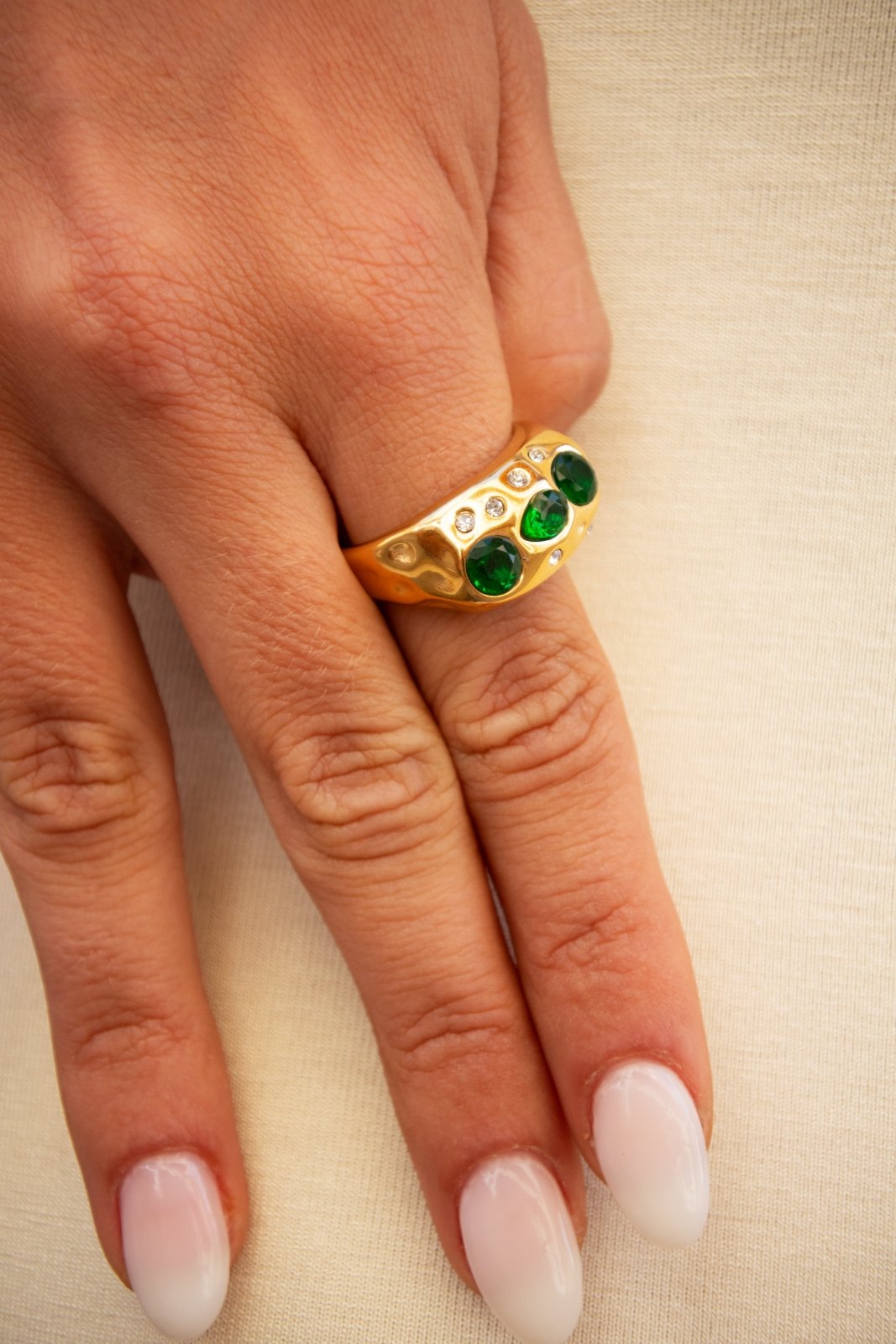 Gini ring - Opulaire - WATERPROOF jewelry - EU 54 -
