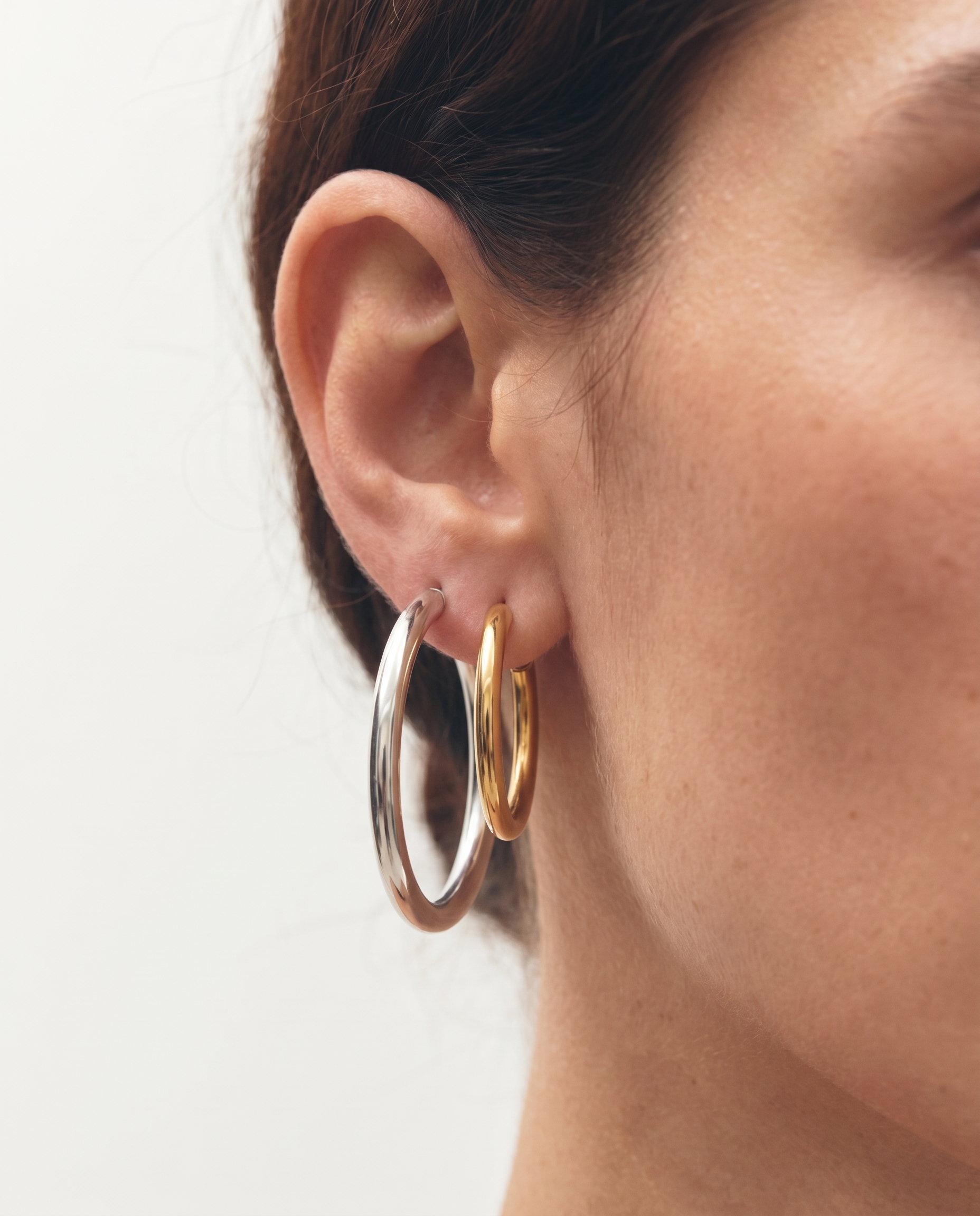 Hoop BOUCLES D'OREILLES grand