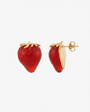 Fraise BOUCLES D'OREILLES