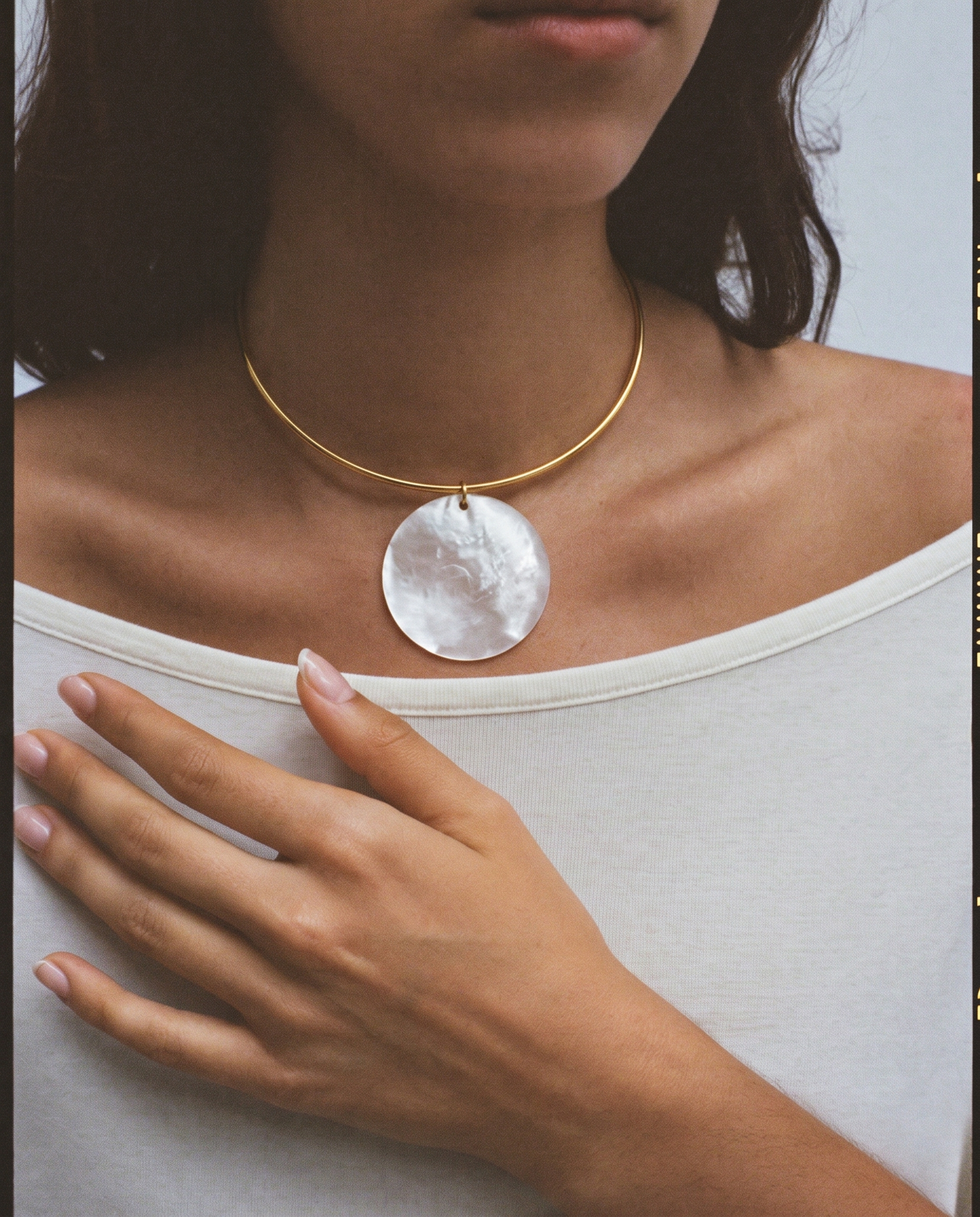 Sequin necklace