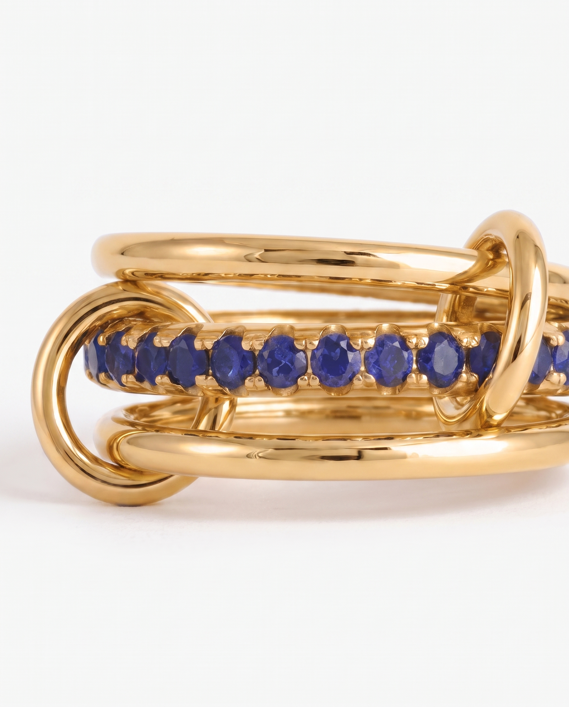 Montclair- Stacked ring - Stainless steel