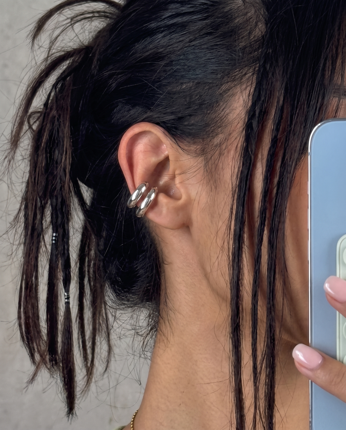 Sage ear cuffs