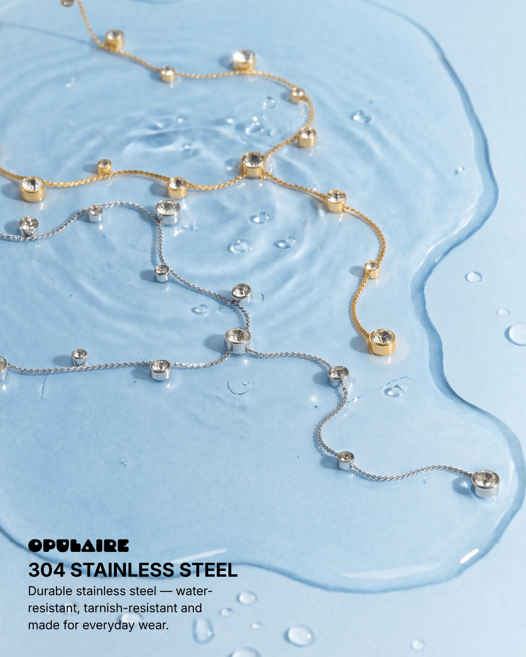 Jane necklace - Opulaire - WATERPROOF jewelry - 