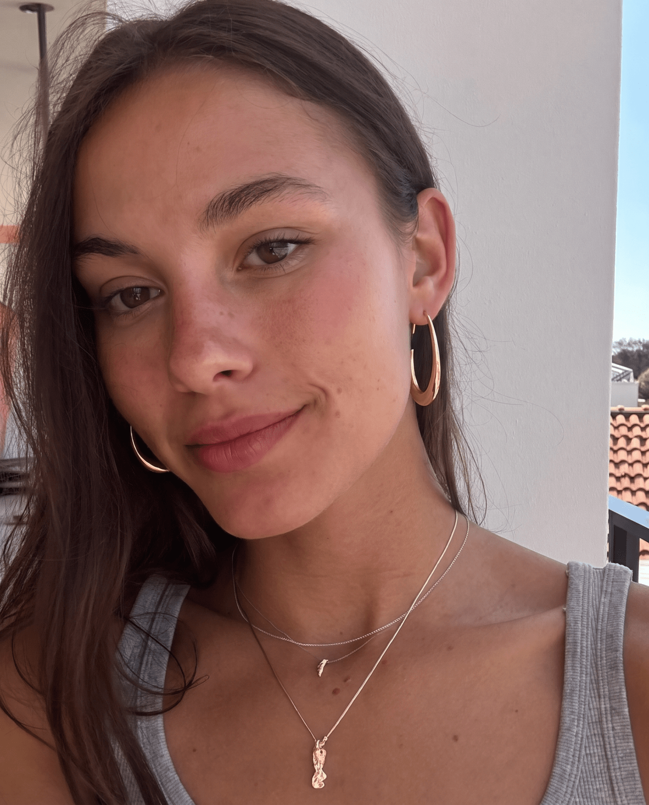 Kinea earrings - Opulaire - WATERPROOF jewelry - 40 mm -