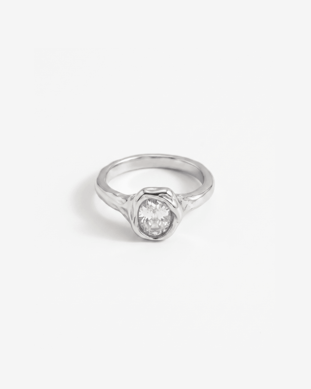 Lima - Stone ring - Stainless steel - Opulaire - WATERPROOF jewelry - EU 52 -