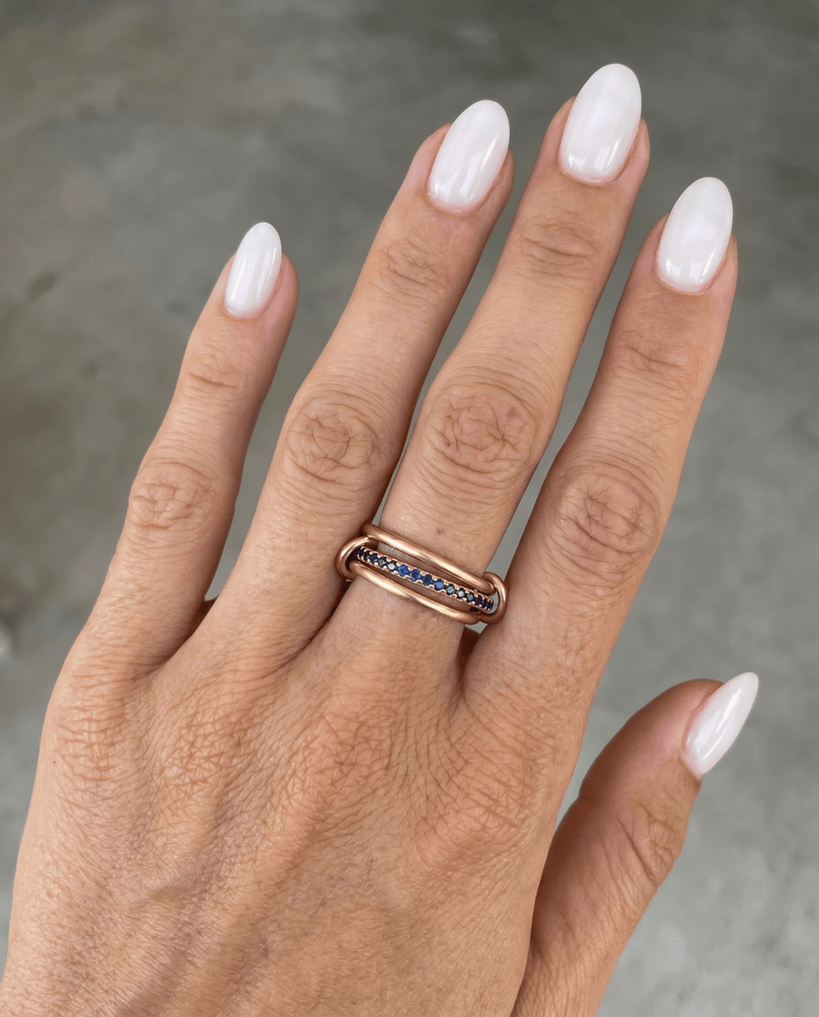 Montclair- Stacked ring - Stainless steel