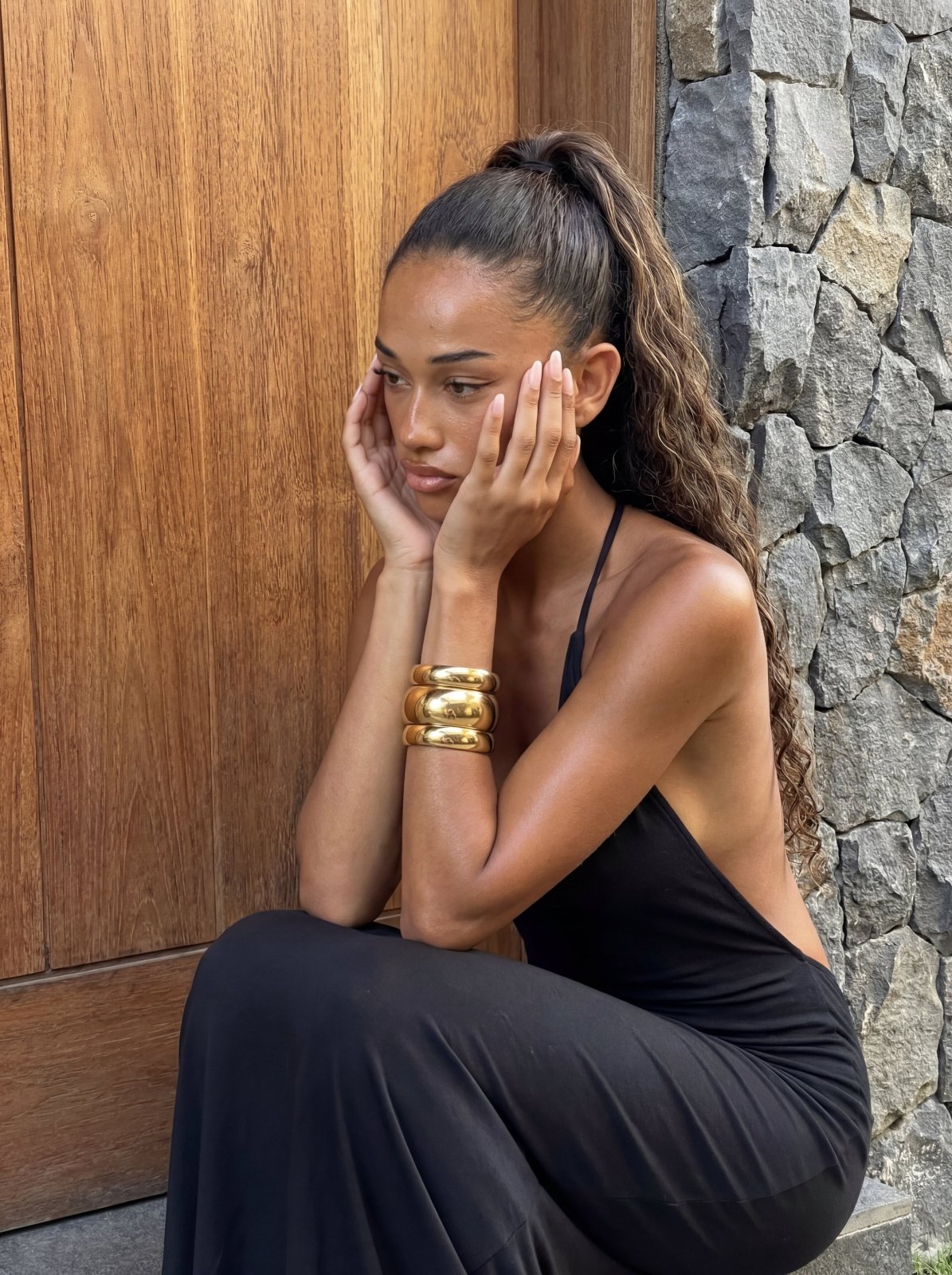 Nile bangle - Opulaire - WATERPROOF jewelry - 