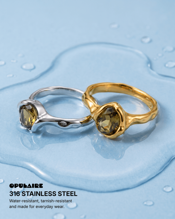 Nola ring - Opulaire - WATERPROOF jewelry - EU 52 -