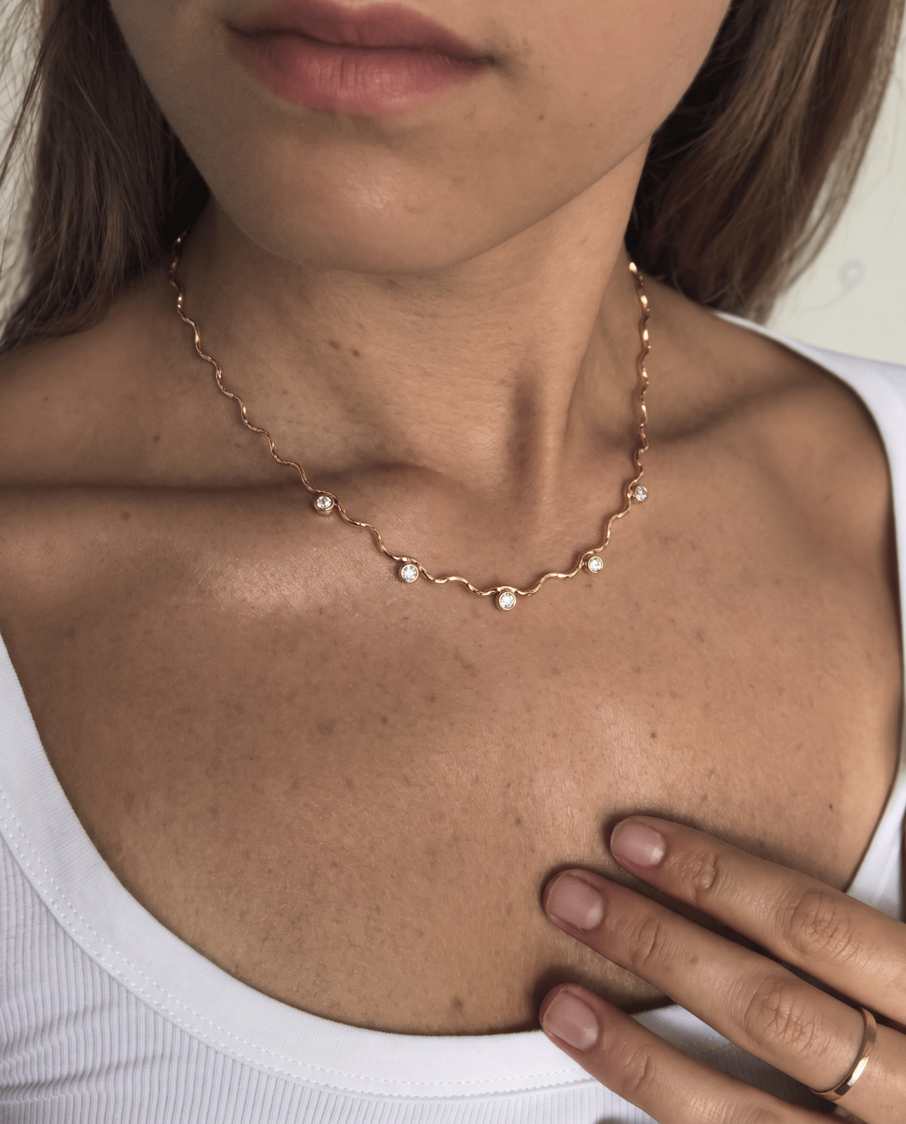 Nova necklace - Opulaire - WATERPROOF jewelry - 