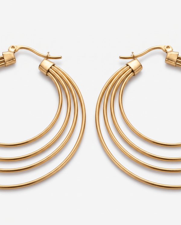 Pina earrings - Opulaire - WATERPROOF jewelry - 