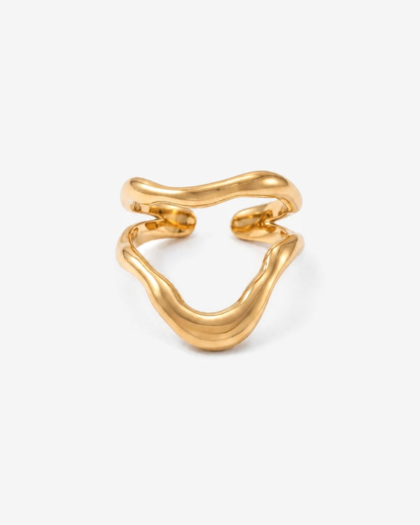 Rosa ring - Opulaire - WATERPROOF jewelry - Adjustable -