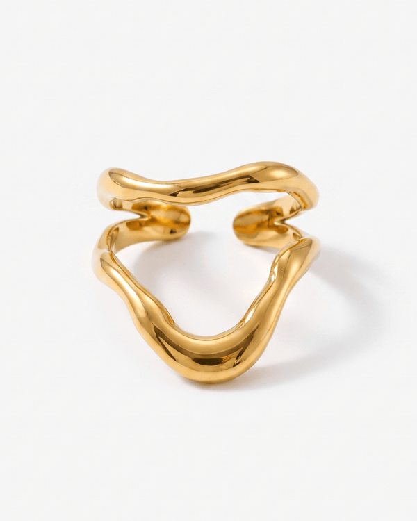 Rosa ring - Opulaire - WATERPROOF jewelry - Adjustable -