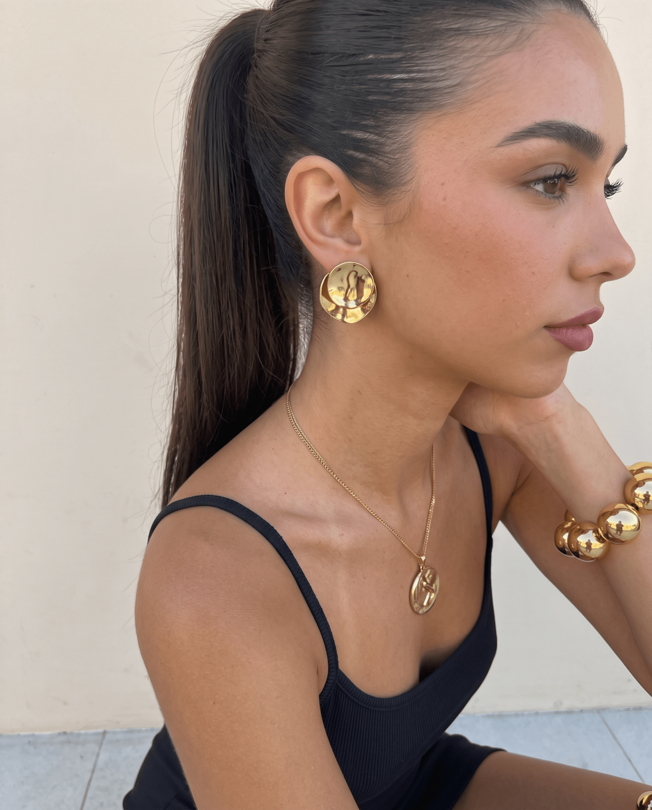 Sade earrings - Opulaire - WATERPROOF jewelry - 