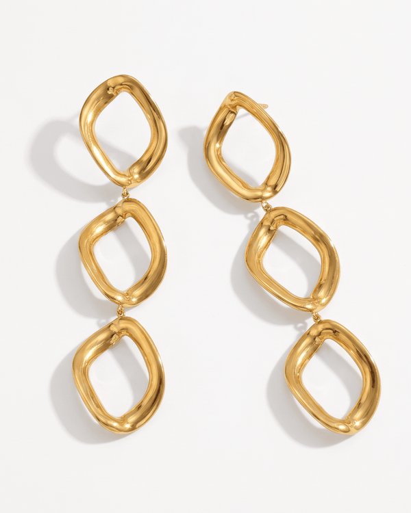 Selina earrings - Opulaire - WATERPROOF jewelry - 