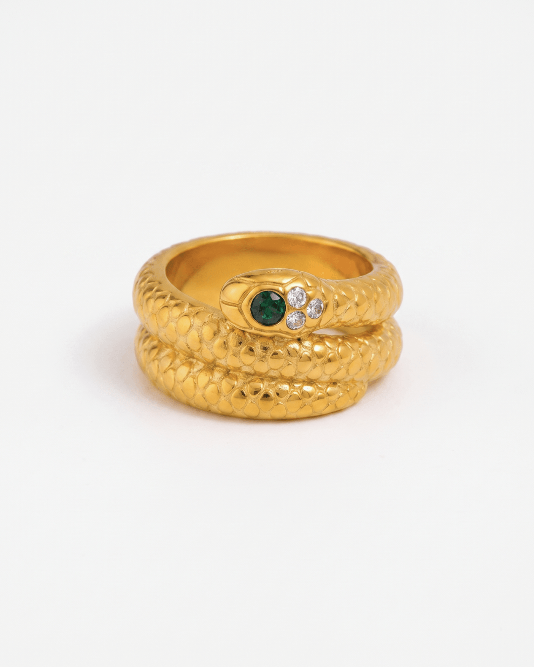 Snake ring - Opulaire - WATERPROOF jewelry - EU 54 -