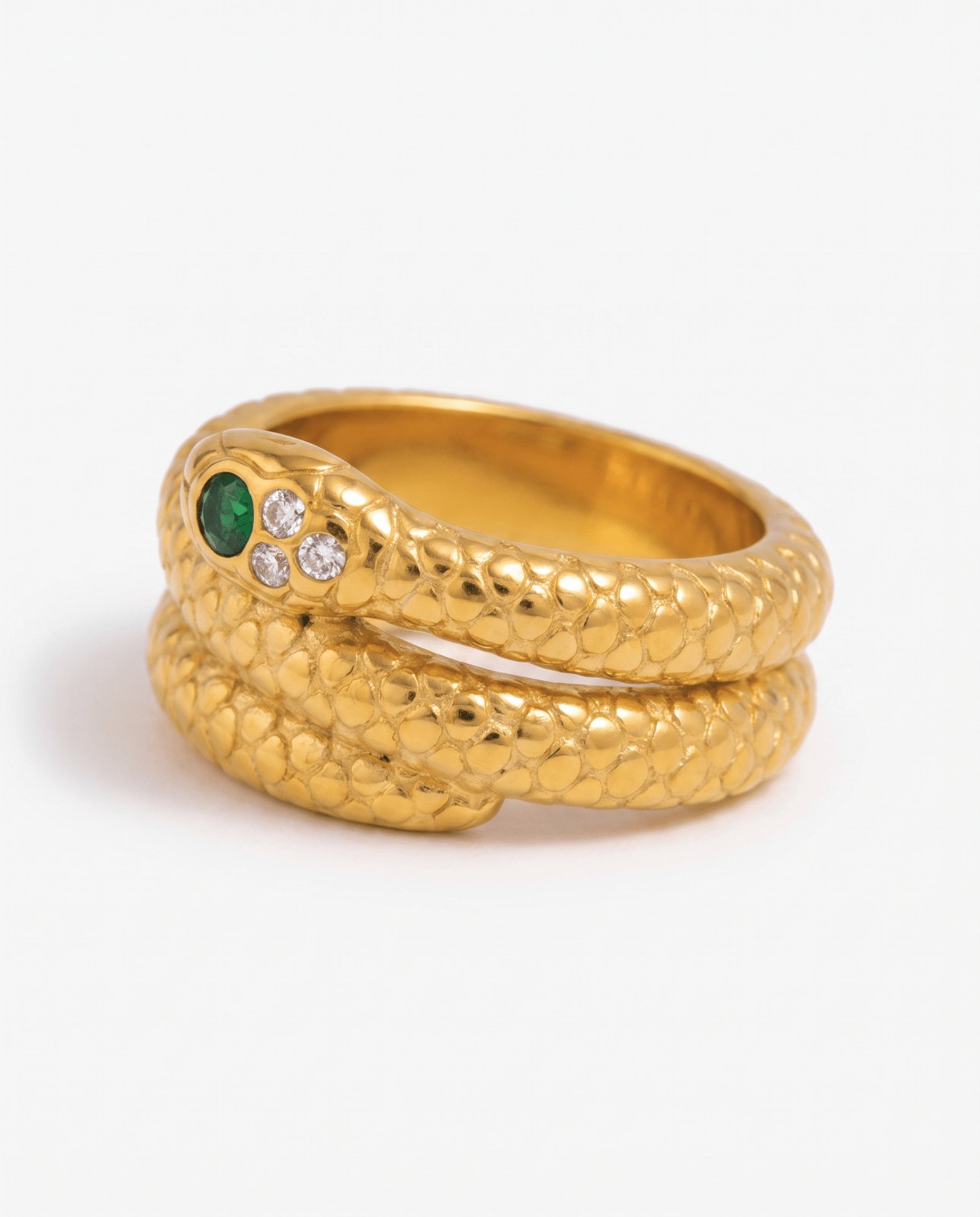 Snake ring - Opulaire - WATERPROOF jewelry - EU 54 -