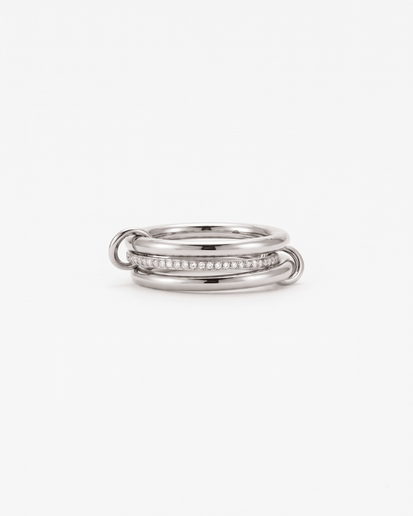 Spina - Stacked ring - Stainless steel - Opulaire - WATERPROOF jewelry - EU 52 -