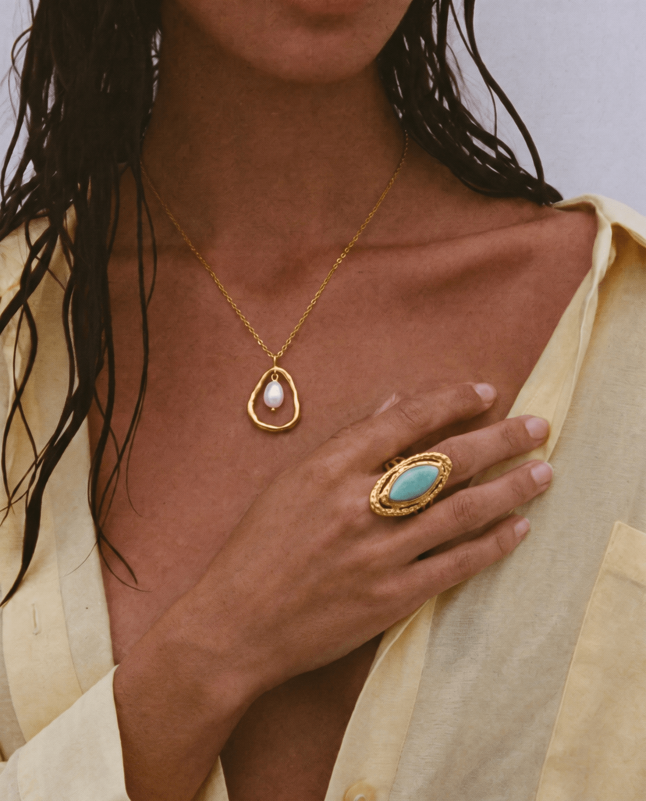 Terni ring - Opulaire - WATERPROOF jewelry - Adjustable -