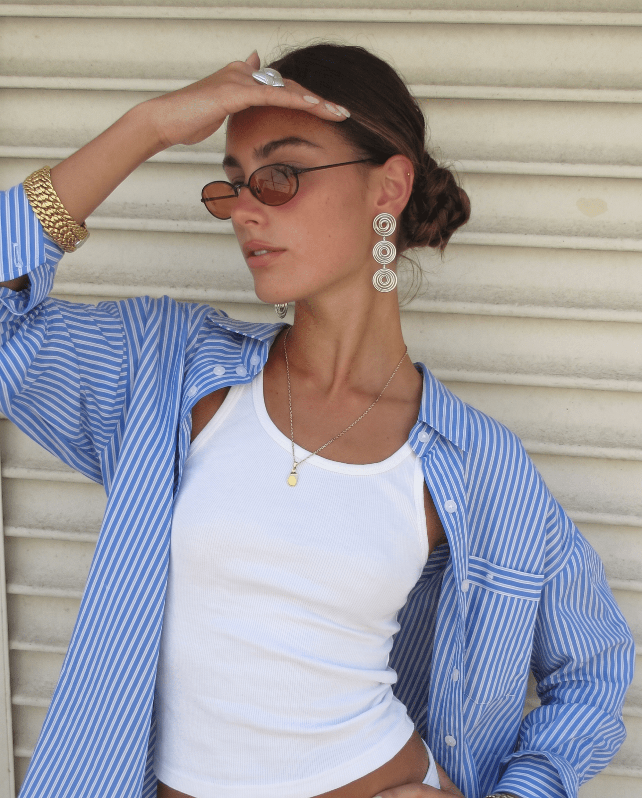 Twirl earrings - Opulaire - WATERPROOF jewelry - 