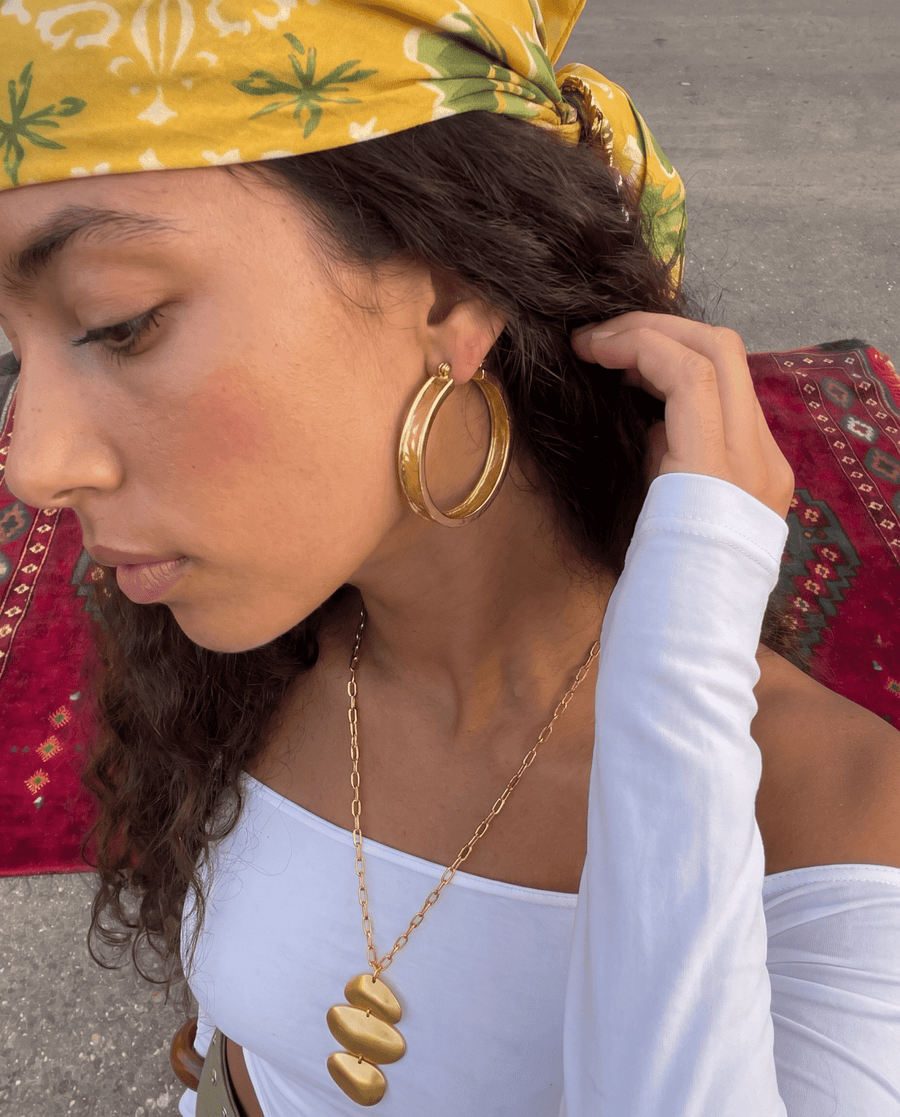 Umber earrings