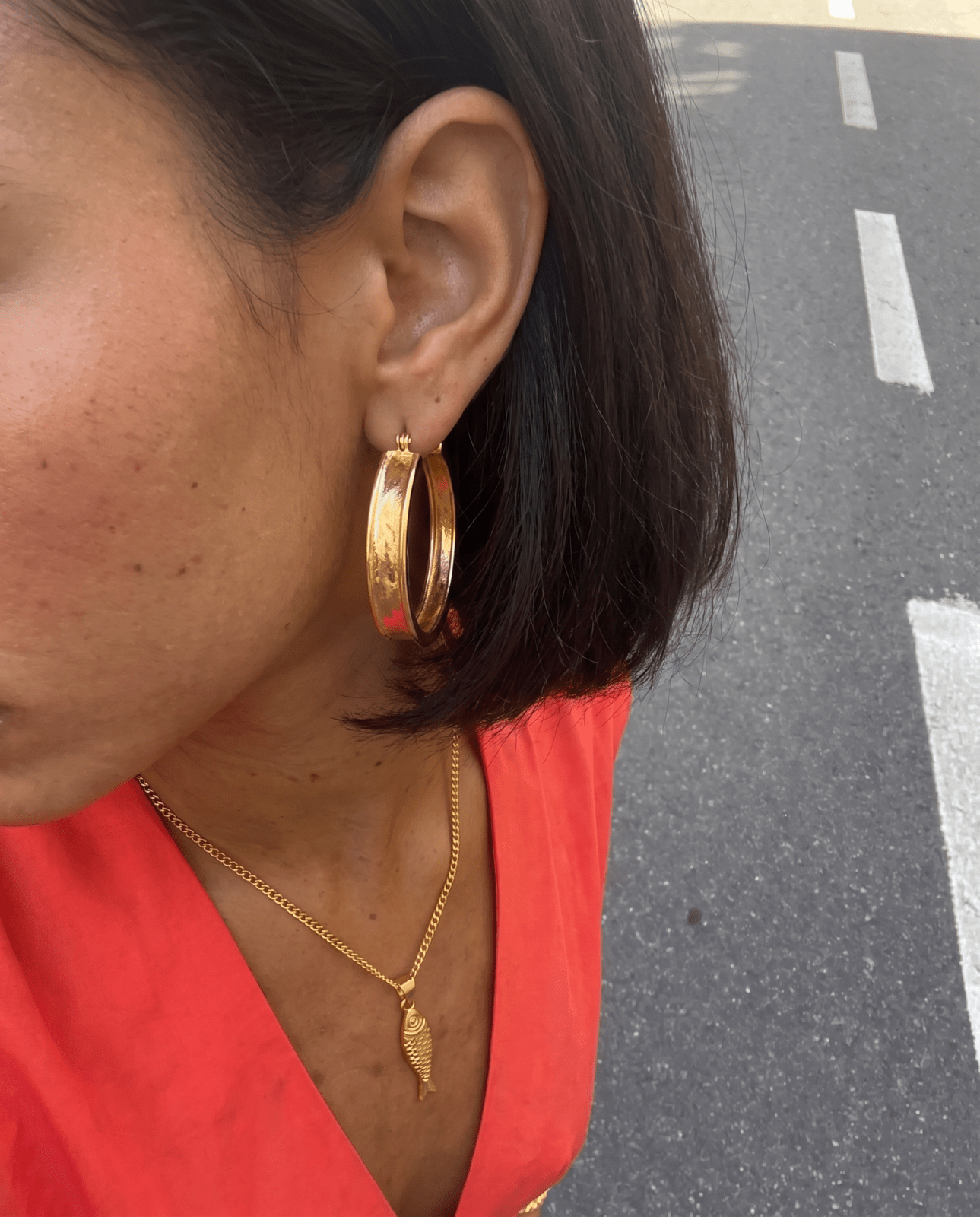 Umber earrings - Opulaire - WATERPROOF jewelry - 