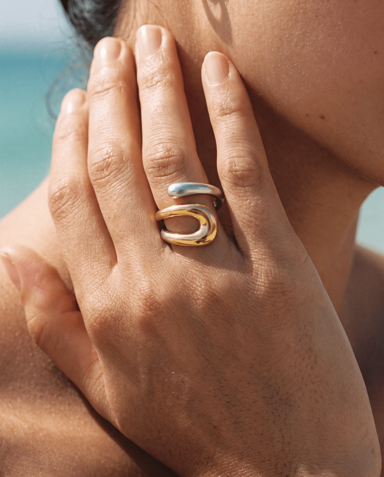 Viana ring - Opulaire - WATERPROOF jewelry - Adjustable -