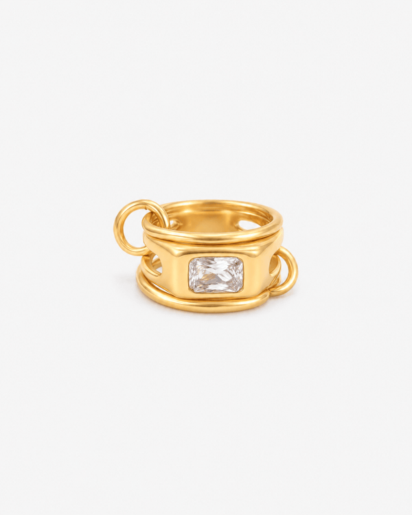 Vivian ring - Opulaire - WATERPROOF jewelry - EU 52 | US 6 -